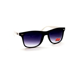Распродажа солнцезащитные очки R 2132 черный белый  дужка