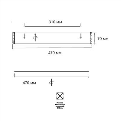 7722/65L PIKO LED SN Светильник металл/пластик/белый/золотой LED 65Вт 3000-6000K D470 IP20 пульт ДУ FELICE