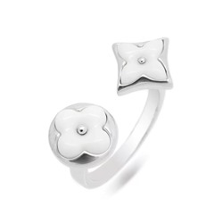 Кольцо из серебра оникс, МЦВ2046б