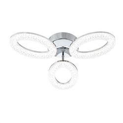 Потолочный светильник Escada 10283/3 LED*72W Chrome