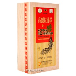 Экстракт корня красного корейского женьшеня с витамином С, Корея, 90 г Акция