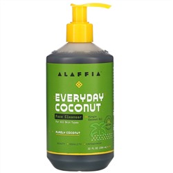 Alaffia, Everyday Coconut, очищающее средство для лица, 354 мл (12 жидк. унций)