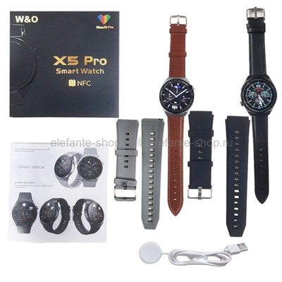 Смарт-часы W&O X5 Pro Smart Watch Black (15)