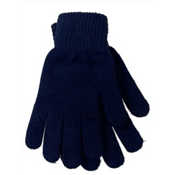 Мужские теплые перчатки из шерсти, цвет синий