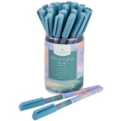 Ручка гелевая "FLUFFY SKY SLIM SOFT GRIP" 0.5мм синяя, с грипом LXGPSSG-FS1 LOREX