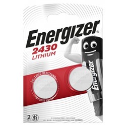 Элемент питания CR2430 ENERGIZER 2BL (отгрузка кратно 2) Energizer