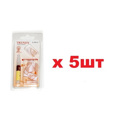 Trendy накладные ногти E-20N15 20шт+1г клея 5шт