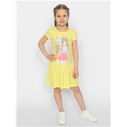 Платье для девочки Cherubino CSKG 63659-30 Желтый