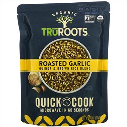 TruRoots, Organic, Roasted Garlic, Quinoa & Brown Rice Blend, 8.5 oz (241 g)