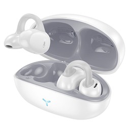 Беспроводные Bluetooth-наушники Hoco TWS EAR-CLIP EW57 (ivory white)