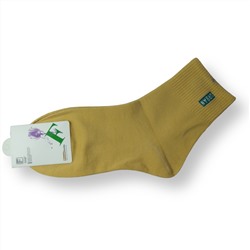 FANGFEILU, носки женские, цвет: жёлтый, размер 36-38