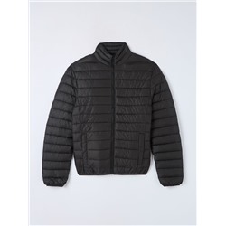 Однотонная стеганая куртка «100 грамм» черный