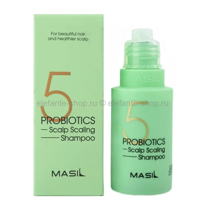 Шампунь с пробиотиками MASIL 5 Probiotics Scalp Scaling Shampoo 50ml (78)