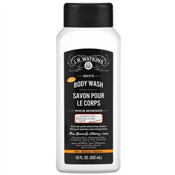 J R Watkins, Men's Body Wash, Bergamot & Oak, 18 fl oz (532 ml)
