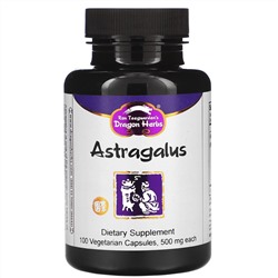 Dragon Herbs, Astragalus, 425 mg, 100 Vegetarian Capsules