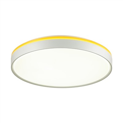 7709/DL COLOR SN 100 Светильник пластик/белый/желтый LED 48Вт 4000К D400 IP43 KEZO YELLOW