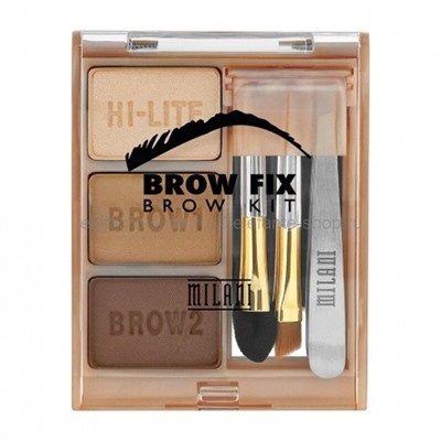 Тени для бровей Milani Brow Fix Brow Kit Medium