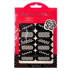 Nail Art Sticker, Трафареты для дизайна LS24