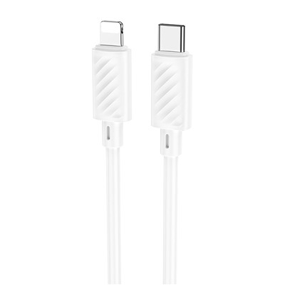 Кабель Type-C - Apple lightning Hoco X88 (повр.уп.) 20W 100см 3A  (white)