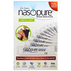 Nasopure, Система для промывки носа, набор для заправки, 1 набор