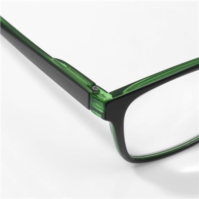 Готовые очки GA0315 (Цвет: C3 Зелёный; диоптрия: +1; тонировка: Нет)