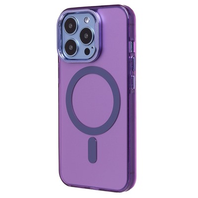 Чехол-накладка - SM025 SafeMag для "Apple iPhone 13 Pro" (violet) (232118)