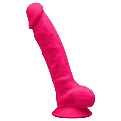 Розовый фаллоимитатор-реалистик Premium Dildo 7  Model 1 Premium - 17,5 см.