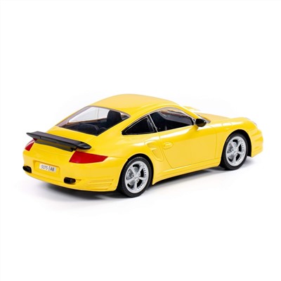 322886 Полесье "Легенда-V6", автомобиль легковой инерционный (жёлтый) (в коробке)