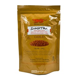 Кофе растворимый сублимированный Суматра Голд Индокафе Sumatra Gold Indocafe, Индонезия, 150 г Акция
