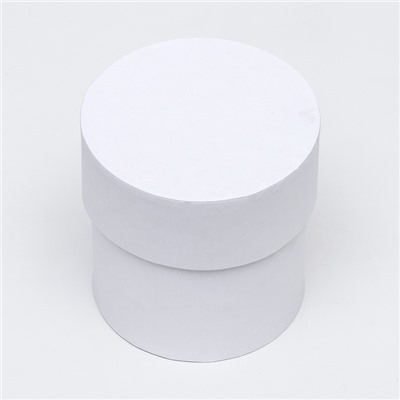 Набор круглых коробок 10 в 1 Белизна,23х23 - 13-13 см