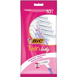 Станок для бритья одноразовый BiC Twin Lady Sensitive (10шт.) для женщин