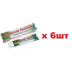 Зубная паста Алтайский бальзам туба 170г в пенале 6шт