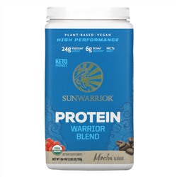 Sunwarrior, Warrior Blend Protein, Mocha, 1.65 lb (750 g)