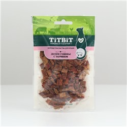 Легкое говяжье TitBit с таурином для кошек, 25 г