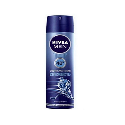 Nivea спрей экстр.свежесть муж 150м