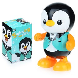 Развивающая игрушка "Пингвин" на батарейках (свет/звук) в коробке