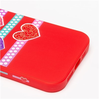 Чехол-накладка - SC246 для "Apple iPhone 12" (001) (red)