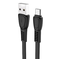 Кабель USB - micro USB Hoco X40 Noah Charging  100см 2,4A  (black)