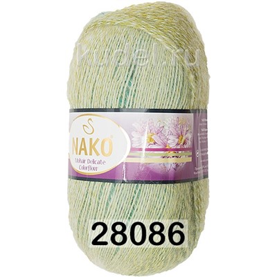 Пряжа Nako Mohair Delicate Colorflow