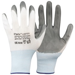 Перчатки рабочие с нитриловым покрытием PFN1, размер М (Минимальная отгрузка 12 шт)