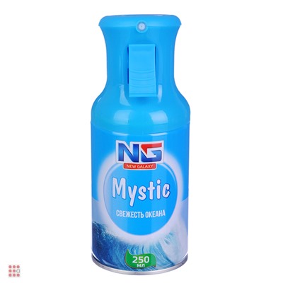 NEW GALAXY Освежитель аэрозольный Mystic 250 мл, 4 аромата
