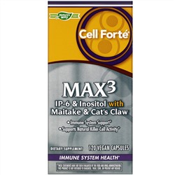 Nature's Way, Cell Forté MAX3, 120 веганских капсул