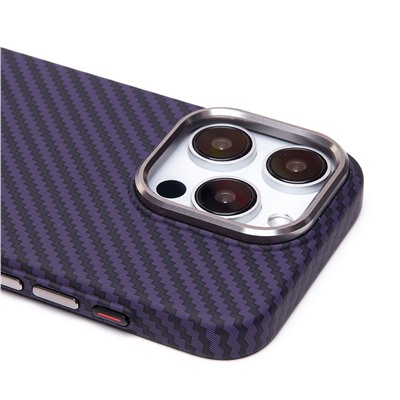 Чехол-накладка Luxo Creative PC для "Apple iPhone 15 Pro" (119) (dark violet) (230947)