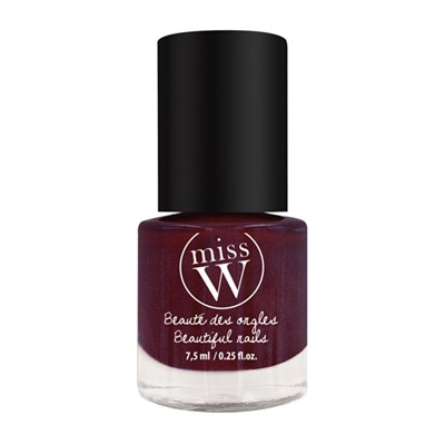 Лак для ногтей "24 Перламутровый пурпур" Miss W PRO, 7.5 мл