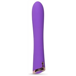 Фиолетовый вибратор The Duchess Thumping Vibrator - 20 см.