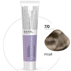 Крем-краска для волос 7/0 Русый DeLuxe Sensation ESTEL 60 мл