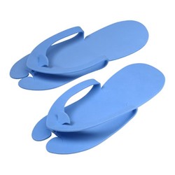 RuNail, Тапочки для педикюра синтетические (синие, 3 мм)