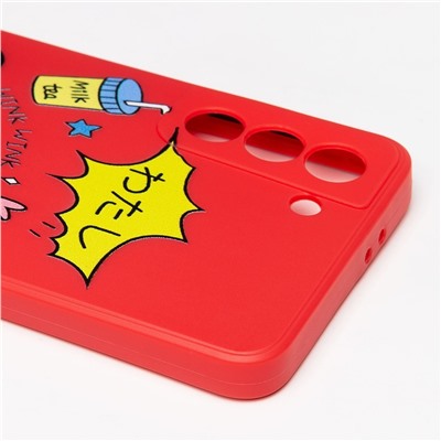 Чехол-накладка - SC246 для "Samsung SM-G991 Galaxy S21" (004) (red)