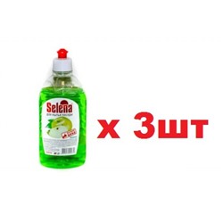 МО-63 Selena Выгодная цена для мытья посуды 500мл Яблоко 3шт