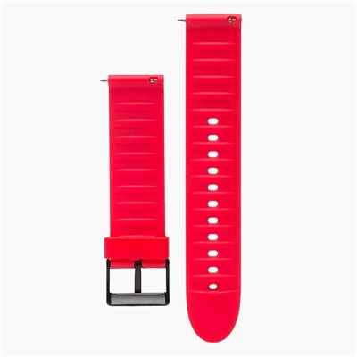 Ремешок - WB01 20 мм универсальный силикон (014) (red)